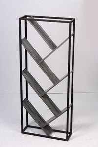 Black & grey book rack 2.5' x 6'ft - GS Productions