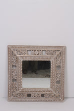 Load image into Gallery viewer, White &amp; gold unique fully carved Mirror 2.5&#39;x2.5&#39;ft - GS Productions
