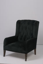 Load image into Gallery viewer, Deep green wing sofa chair 2&#39; x 3.5ft Sofa - GS Productions
