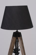 Load image into Gallery viewer, Black &amp; Brown  tripod contemporary Lamp 2&#39;.2&quot; x 5&#39;ft - GS Productions
