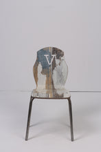 Load image into Gallery viewer, White &amp; Blue contemporary chair 1.5&#39;x 3&#39;ft - GS Productions
