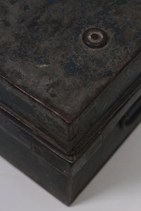 Deep Dull Green Real Antique Trunk 1' x 2'ft - GS Productions