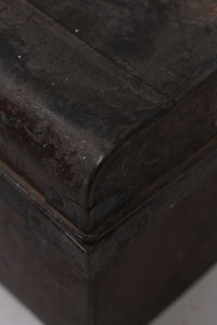 Black & brown real antique Trunk 2.5' x 1'ft - GS Productions
