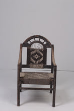 Load image into Gallery viewer, Black &amp; White weathered old chair 1.5&#39;x 3&#39; ft - GS Productions
