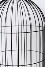 Load image into Gallery viewer, Black Hanging Cage Planter in Metal 18&quot; x 32&quot; - GS Productions
