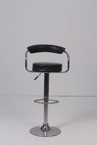Set of 2 Black high stools 1' x 3.5'ft - GS Productions