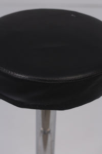 Set of 2 Black high stools 1' x 3.5'ft - GS Productions