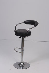 Set of 2 Black high stools 1' x 3.5'ft - GS Productions