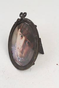 Brown Artisan Crafted Raw Wooden Photo Frame - GS Productions