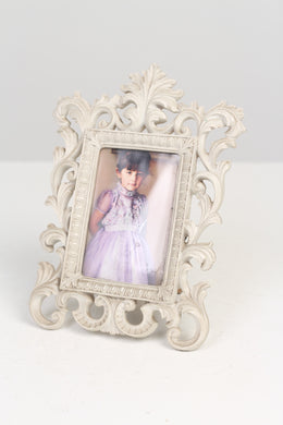 White Artisan Crafted Raw Wooden Photo Frame 8