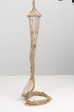 Load image into Gallery viewer, Beige Artisan Crafted Jute Rope Hanging Planter Holder 8&quot; x 42&quot; - GS Productions
