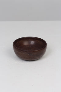 Brown Artisan Crafted Wooden Bowl 8" x 8" - GS Productions