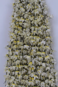 White & Light Yellow Artificial Floral Vines - GS Productions