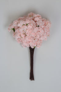 Light Pink Bunch of Artificial Flower Stems 18" x 24" - GS Productions