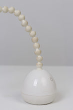 Load image into Gallery viewer, White Table/Desk Lamp with Pearl Shaped Moveable Arm 6&quot; x 12&quot; - GS Productions
