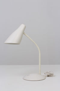White Table/Desk Study Lamp with Moveable Arm 6" x 12" - GS Productions