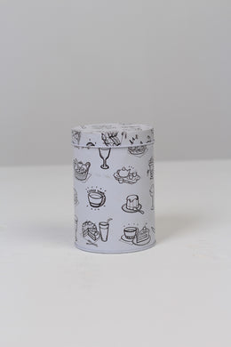 Black &  White Container Box with Lid 4