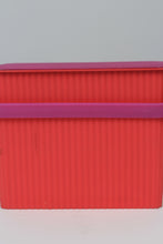 Load image into Gallery viewer, Neon,Red &amp; Pink Plastic Bucket with Lid &amp; Handle 9&quot; x 9&quot; - GS Productions
