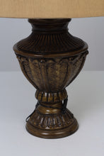 Load image into Gallery viewer, Fawn Yellow, Dull Green &amp; Brown Traditional English Table Lamp 12&quot; x 18&quot; - GS Productions
