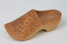 Load image into Gallery viewer, Brown Antique Traditional Decorative Pair of Hand Crafted Shoes in Wood - GS Productions
