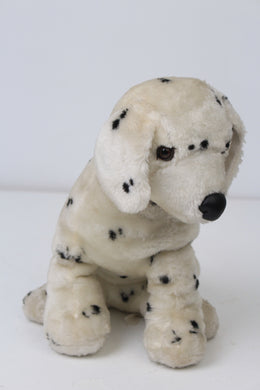 White & Black Puppy Stuffed Toy for Kids - GS Productions