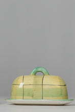 Load image into Gallery viewer, Yellow &amp; light green butter plate 05&quot; - GS Productions
