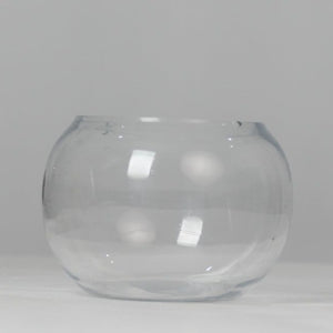 White Transparent Decoration Planter 05"x 07" - GS Productions