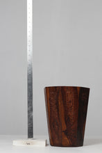 Load image into Gallery viewer, Brown wooden carved planter  12&quot; - GS Productions
