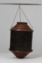 Load image into Gallery viewer, Brown &amp; Black moroccan hanging lamp 18&quot; - GS Productions
