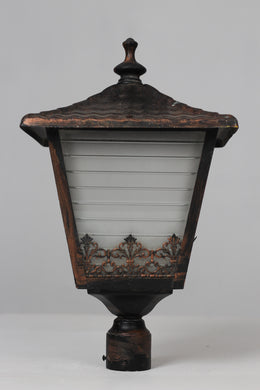 Set of 2 Brown pole light 17