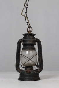 Black antique lantern bulb  7" x 10" - GS Productions