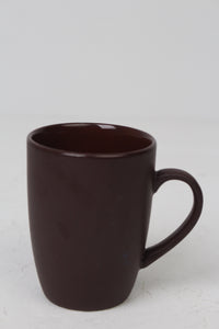 Set of 2 Dark Brown Tea Mugs - GS Productions