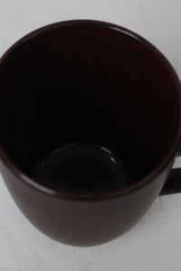 Set of 2 Dark Brown Tea Mugs - GS Productions