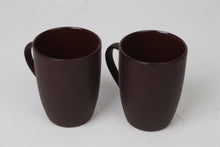 Load image into Gallery viewer, Set of 2 Dark Brown Tea Mugs - GS Productions
