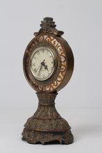 Load image into Gallery viewer, Dull Gold &amp; Off-White Real Antique Baroque Table Clock - GS Productions
