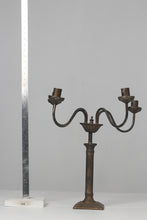 Load image into Gallery viewer, Brown antique wrought iron candle stand - GS Productions
