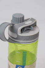 Load image into Gallery viewer, Fluorescent Green &amp; Grey Water Bottle - GS Productions
