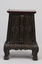 Load image into Gallery viewer, Brown &amp; Gold Hand Carved Thai Cabinet - GS Productions
