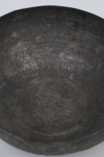 Load image into Gallery viewer, Grey &amp; Dull Silver Real Antique Carved Bowl in Metal - GS Productions
