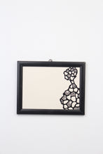Load image into Gallery viewer, Black &amp; White Abstract Drawing in Pen &amp; Ink with Black Wooden Frame - GS Productions
