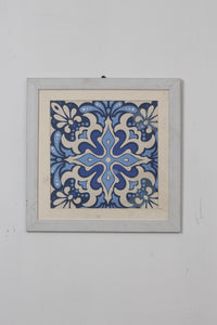 Blue & White Decoration Frame - GS Productions