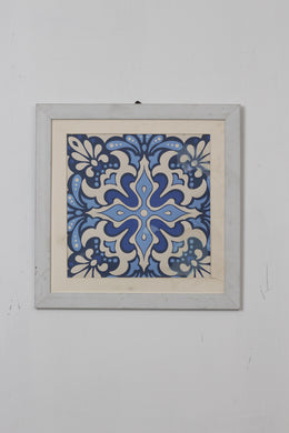 Blue & White Decoration Frame - GS Productions