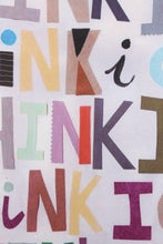 Load image into Gallery viewer, White &amp; Multi Coloured Quote/Typography Design with Black Wooden Frame - GS Productions
