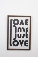 Load image into Gallery viewer, White &amp; Black Quote/Typography Design with Black Wooden Frame - GS Productions
