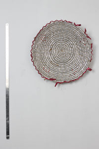 Silver & Red Decoration Piece - GS Productions
