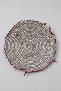 Silver & Red Decoration Piece - GS Productions