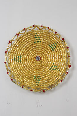 Gold & Red Decoration Piece - GS Productions