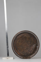 Load image into Gallery viewer, Dull Antique Traditional Carved Tray 16&quot; x 16&quot; - GS Productions

