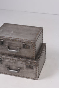 Black & Silver Steel Decorative Boxes - GS Productions