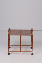 Load image into Gallery viewer, Golden metal trolly Table 2&#39; x 2&#39;ft - GS Productions
